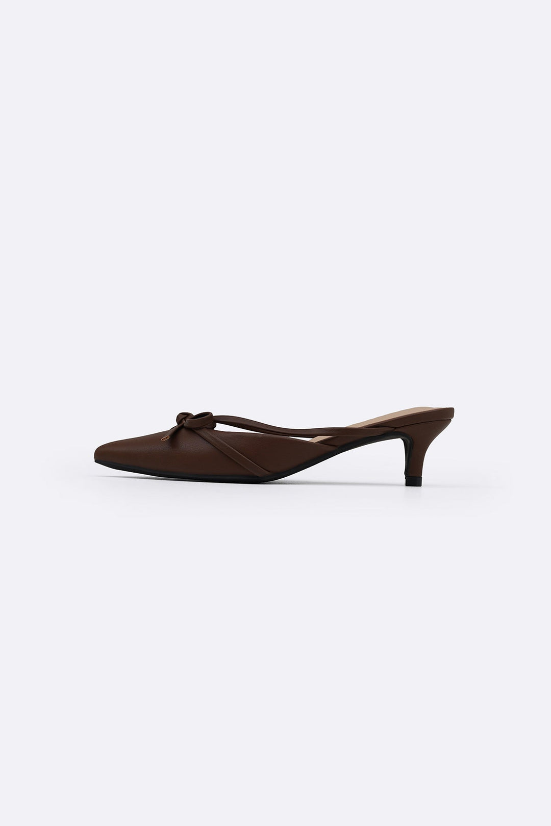 COFFEE MINI BOW HEELS