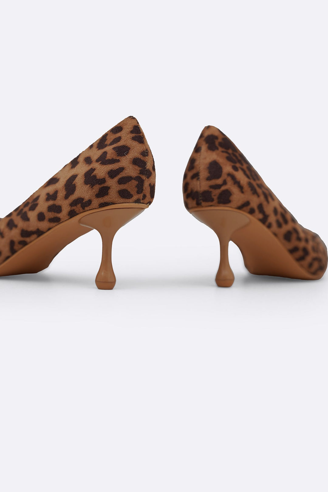 BEIGE CONGO TEAR-DROP HEELS