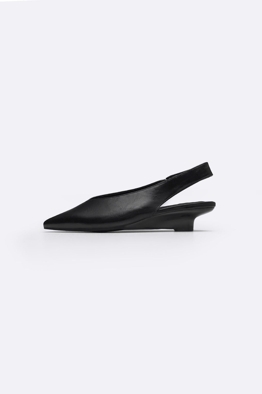 BLACK LISBON MINI WEDGE