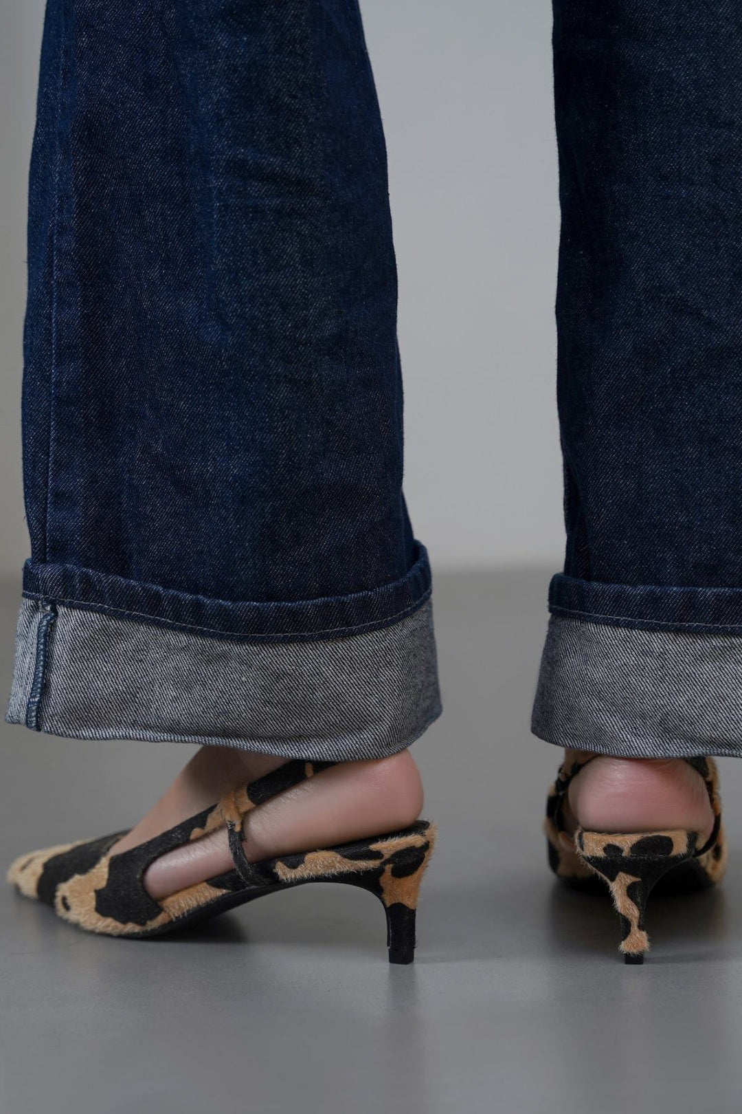 BEIGE KATIE KITTY HEELS