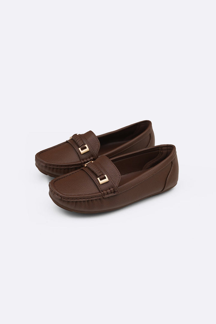 DARK TAN MAMA MOCCASINS