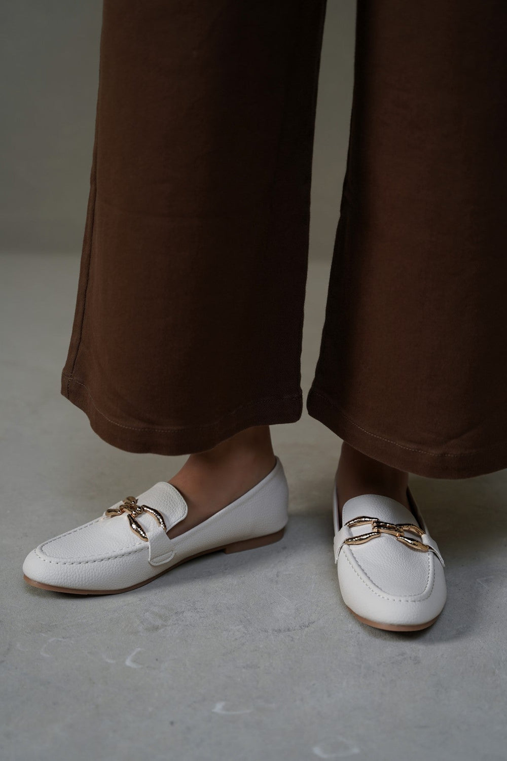 OFF WHITE HACKNEY LOAFERS
