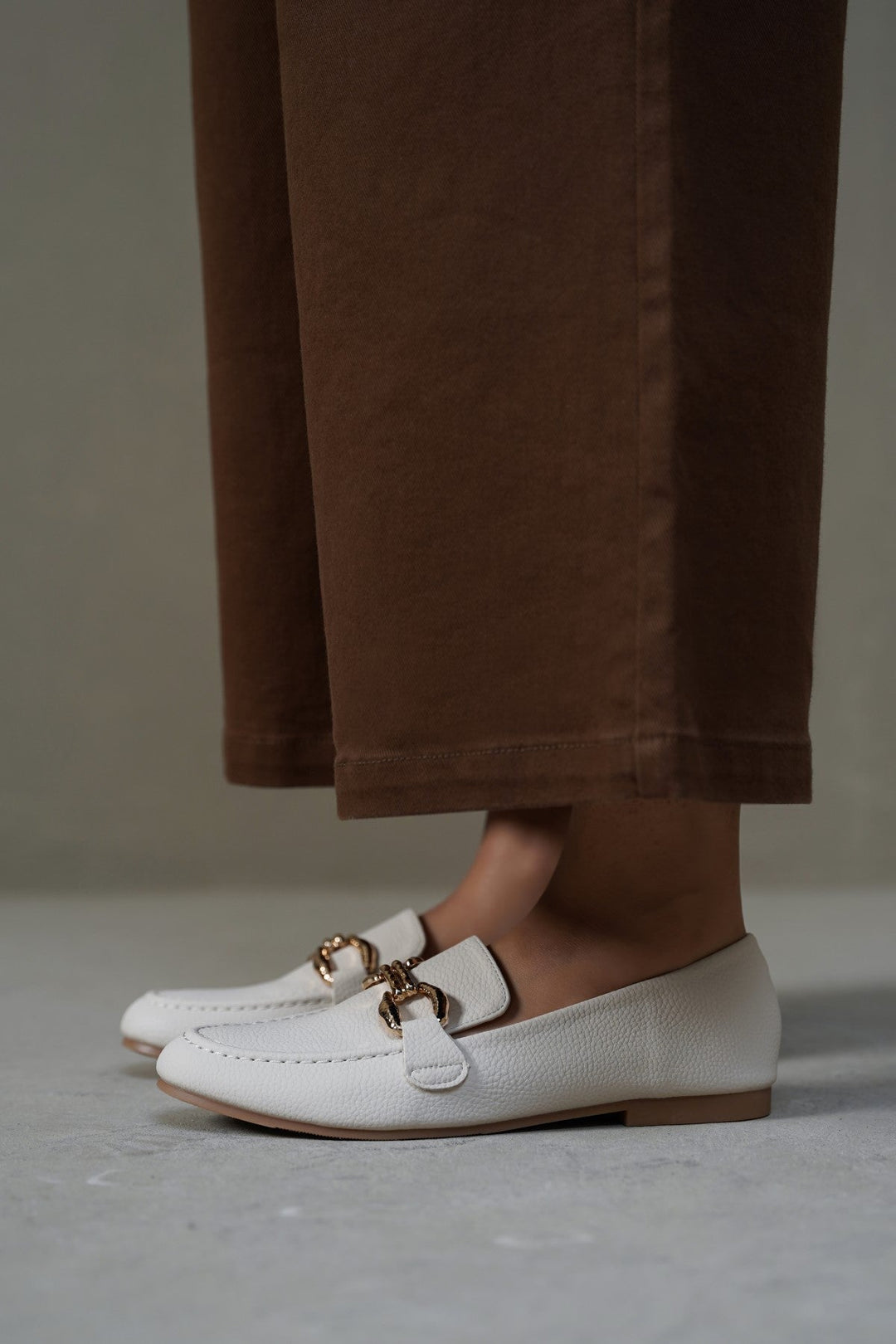 OFF WHITE HACKNEY LOAFERS