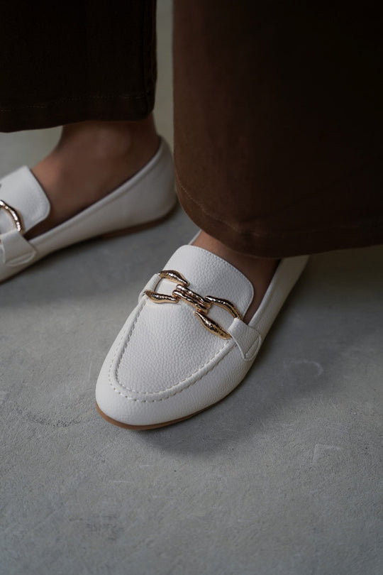 OFF WHITE HACKNEY LOAFERS