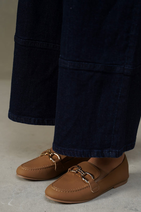TAN HACKNEY LOAFERS