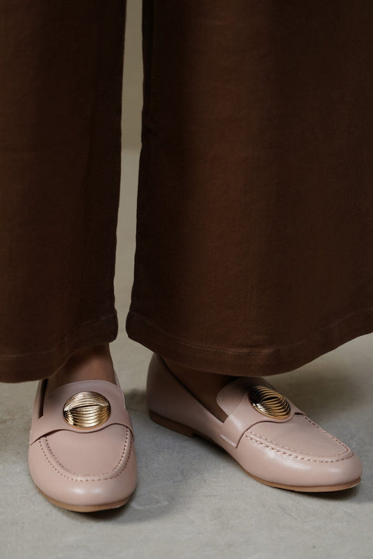 PINK EBURY LOAFERS