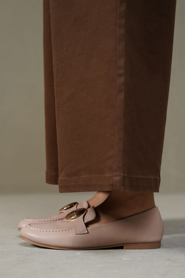 PINK EBURY LOAFERS