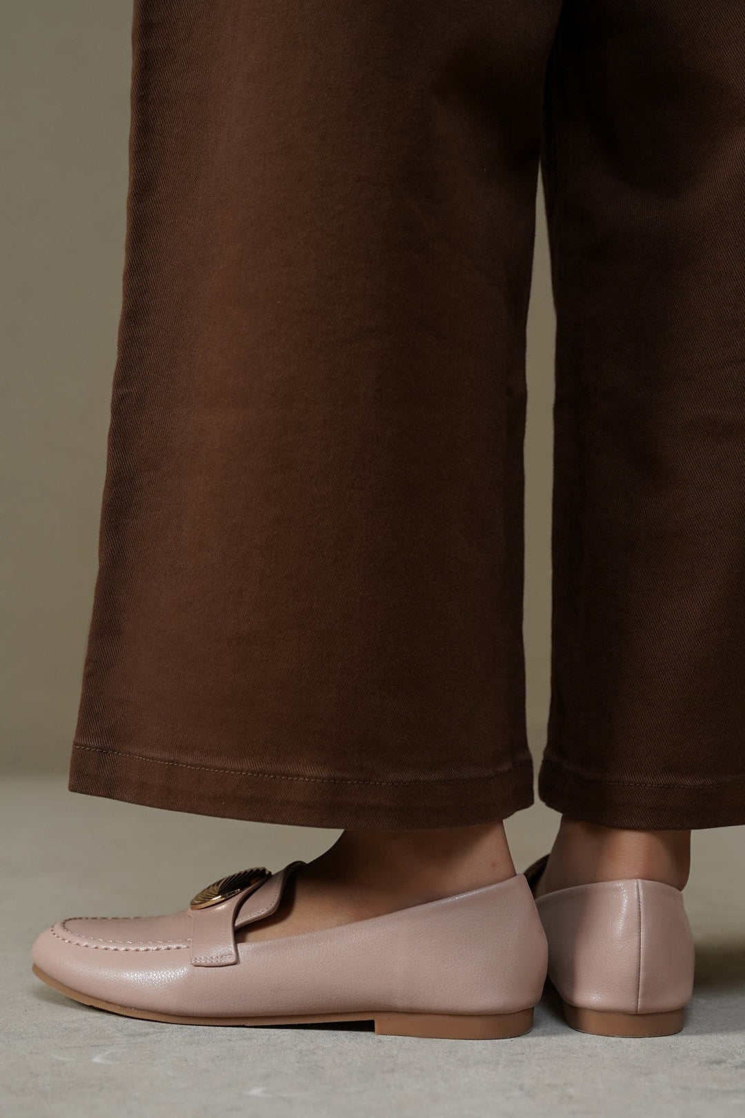 PINK EBURY LOAFERS