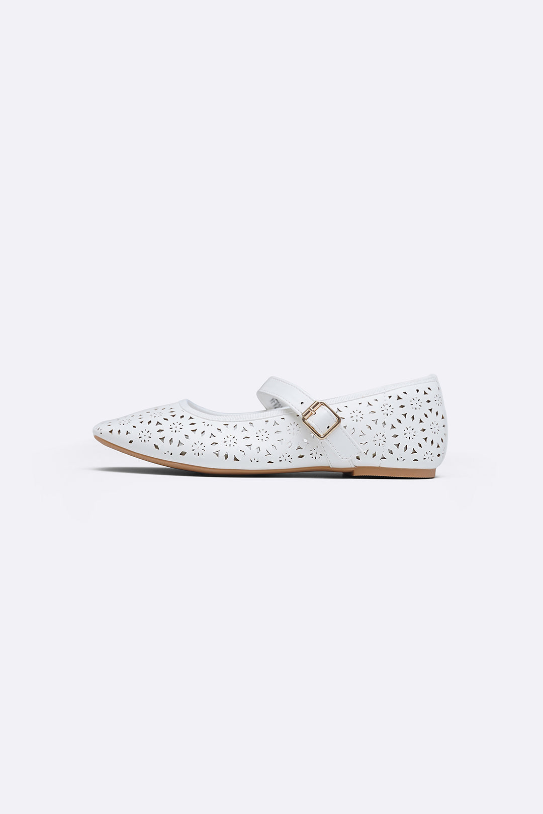 WHITE CLOVER MARY-JANES