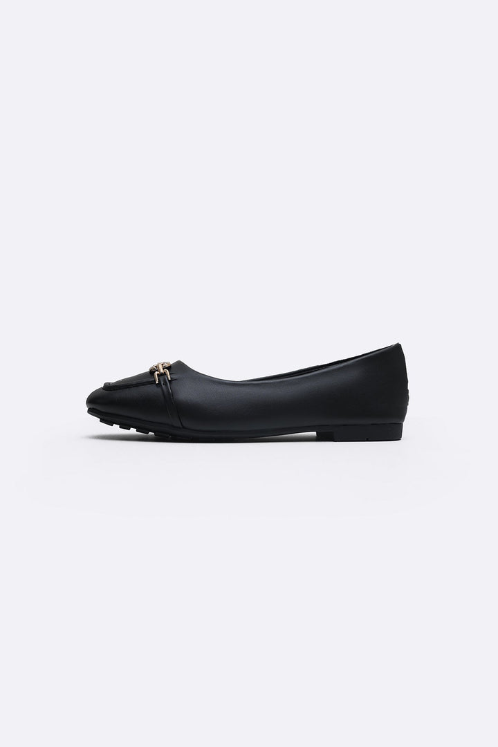 BLACK LEILA MAMA PUMPS