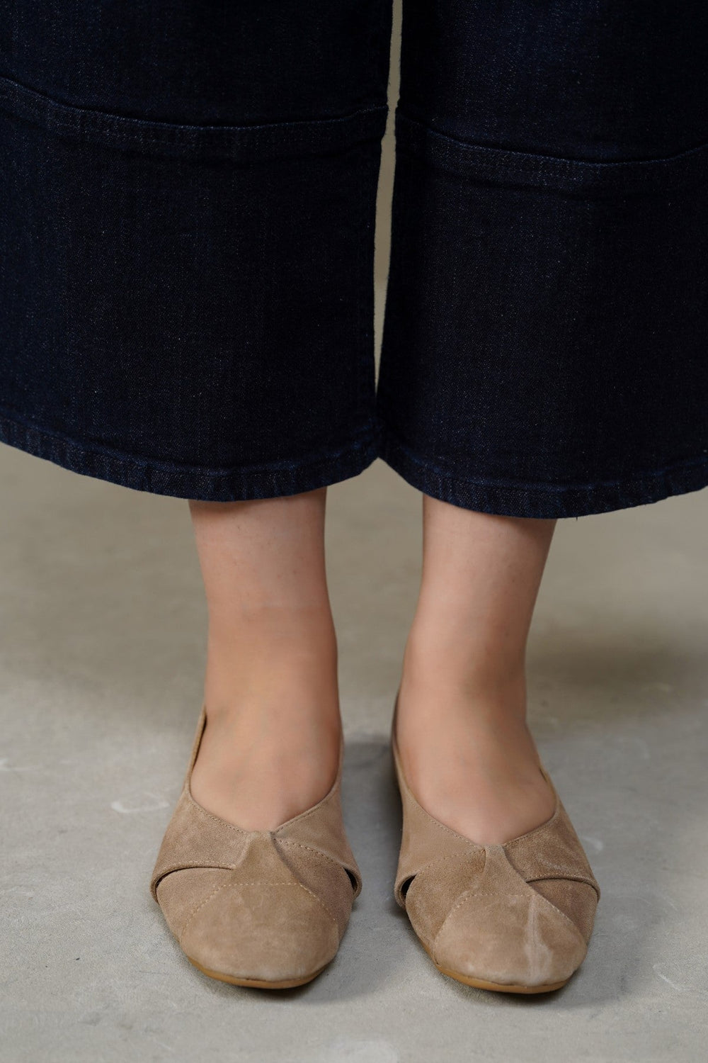 SAND COLETTE LEATHER PUMPS