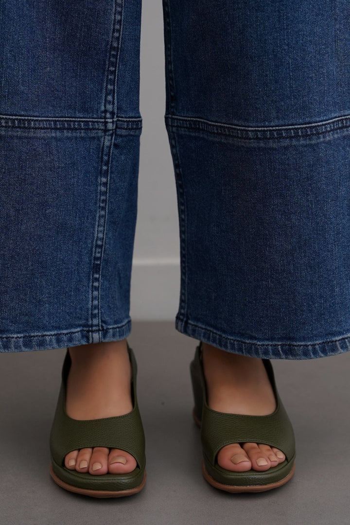 GREEN LAGUNA MAMA SANDALS