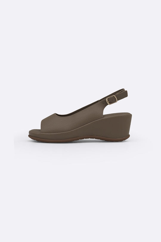 TAUPE LAGUNA MAMA SANDALS