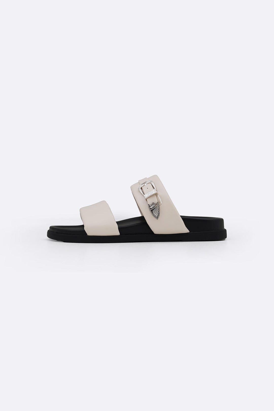 CREAM SOFT PALM DRIFT SLIDES