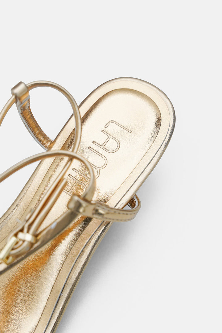GOLD-DUOMO MINI HEELS