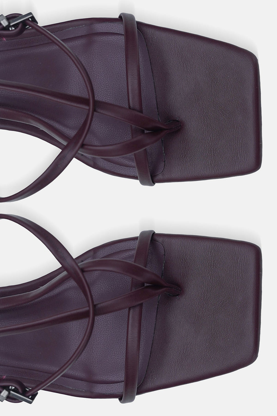 MAROON-DUOMO MINI HEELS