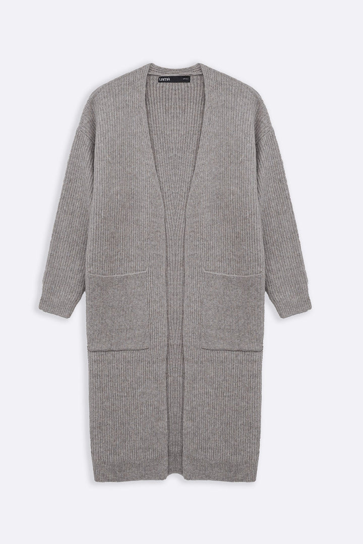 BEIGE VIENNA WOOLY CARDIGAN