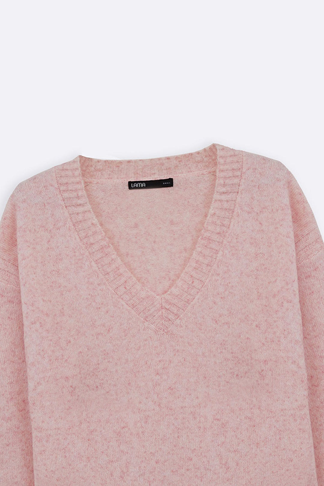 PINK CLASSIC V-NECK JUMPER