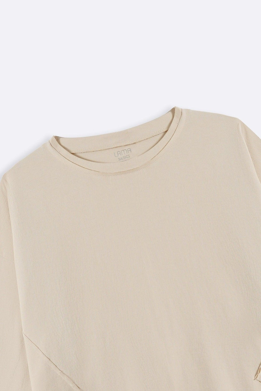 IVORY CUT-AND-SEW TEE